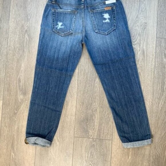 Revolve Joe's Jeans Jeans Straight leg Billie Slim Crop Distressed Denim Size 26 - Picture 14 of 15